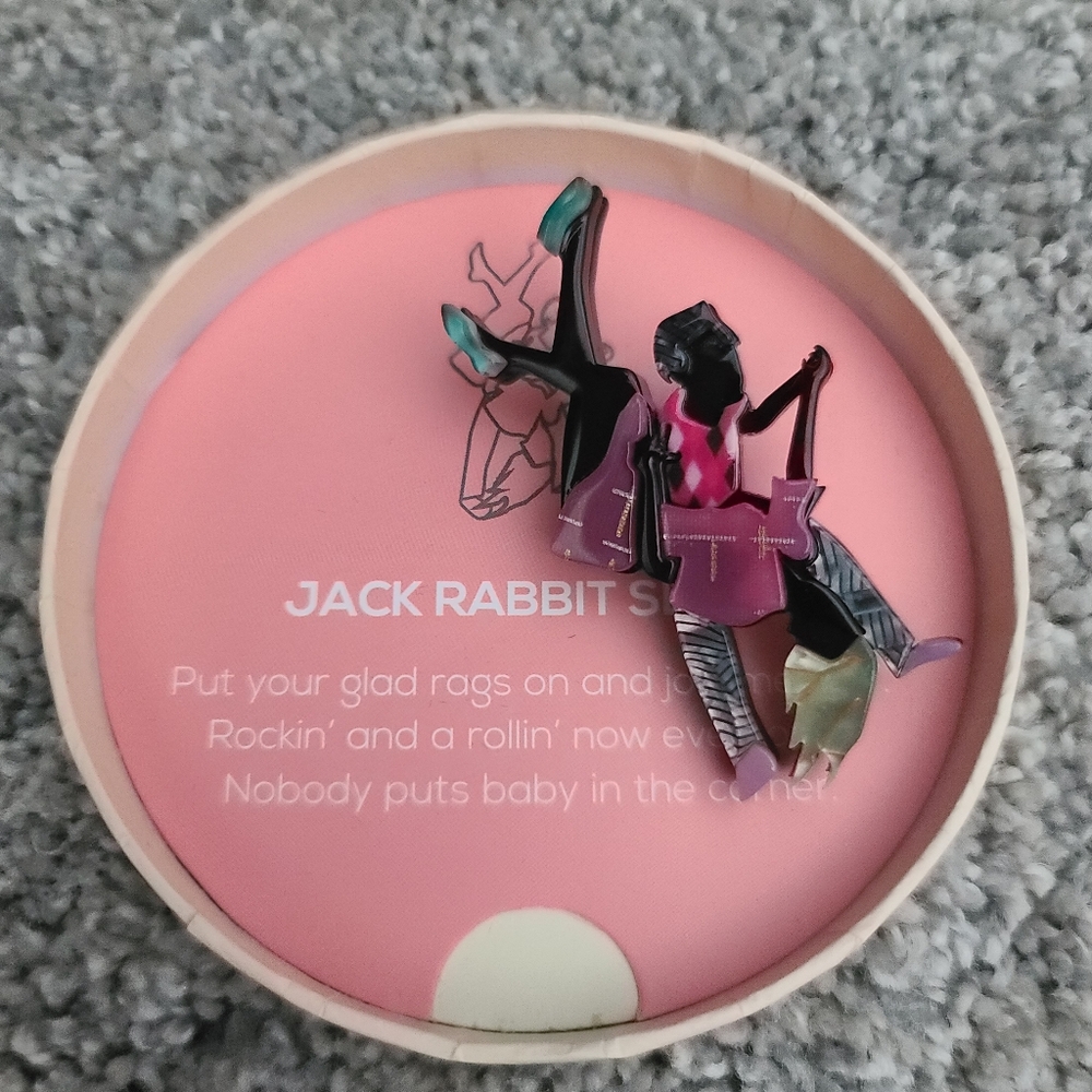 Erstwilder Jack Rabbit Slims Brooch